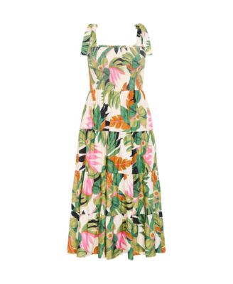 Women's Paradiso Print Maxi Dress
