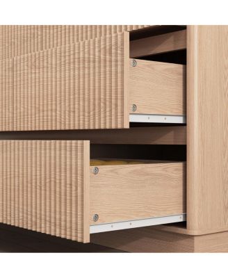 9 Drawer Wood Dresser/TV Stand