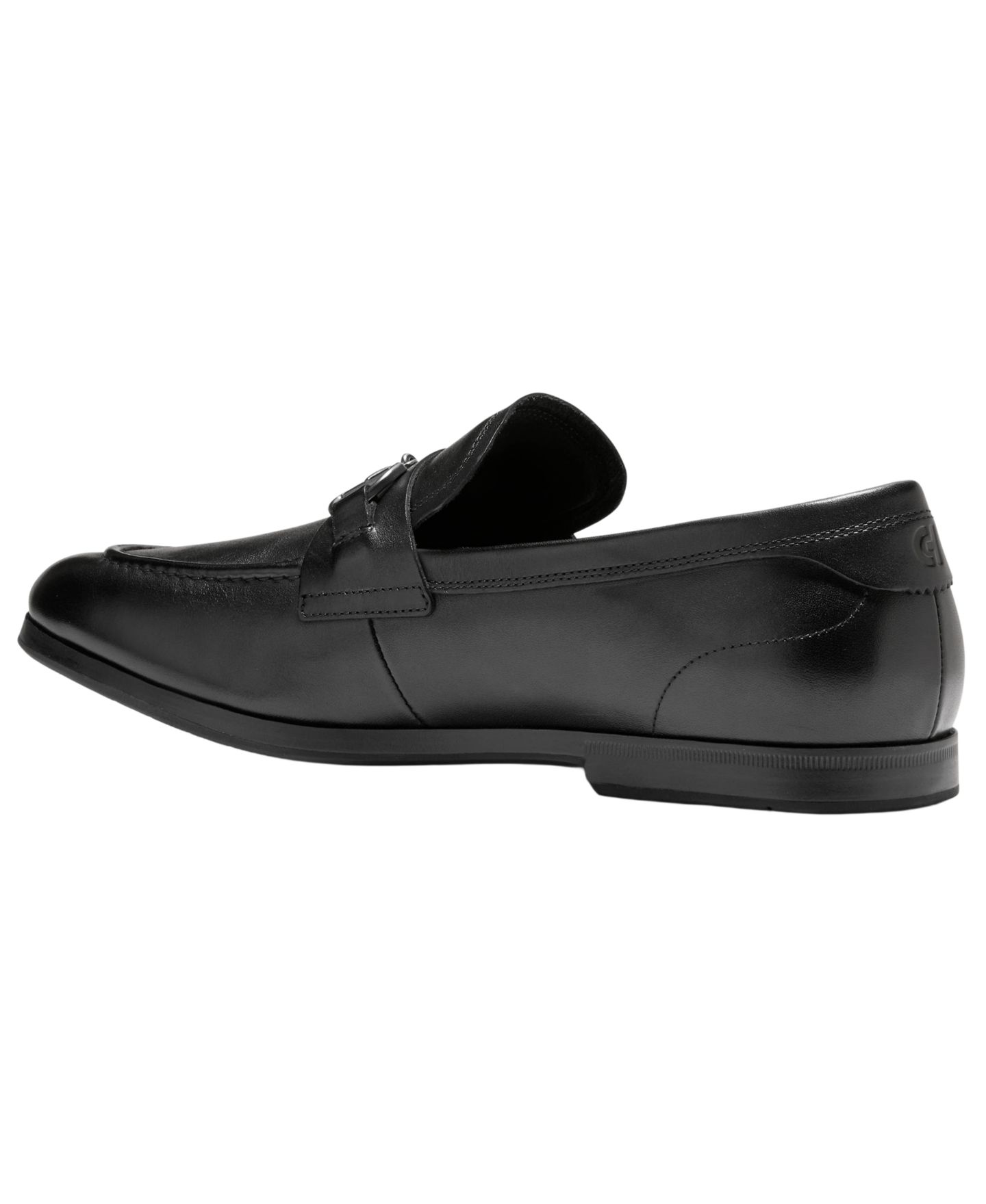 Мужские туфли Cole Haan Lewis Grand Bit Slip-on, цвет: Чёрный — фото 5