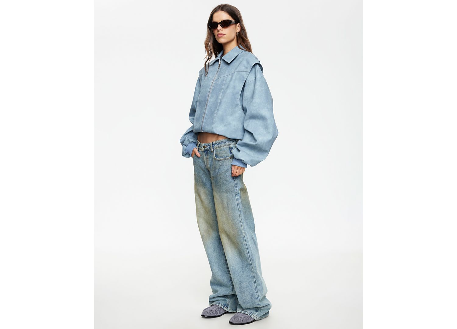 Women's Vista Spread Collar Bomber Jacket