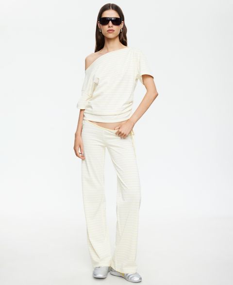 Женская футболка Lioness Asymmetric Short-Sleeve Pull-On, цвет: Lemontini