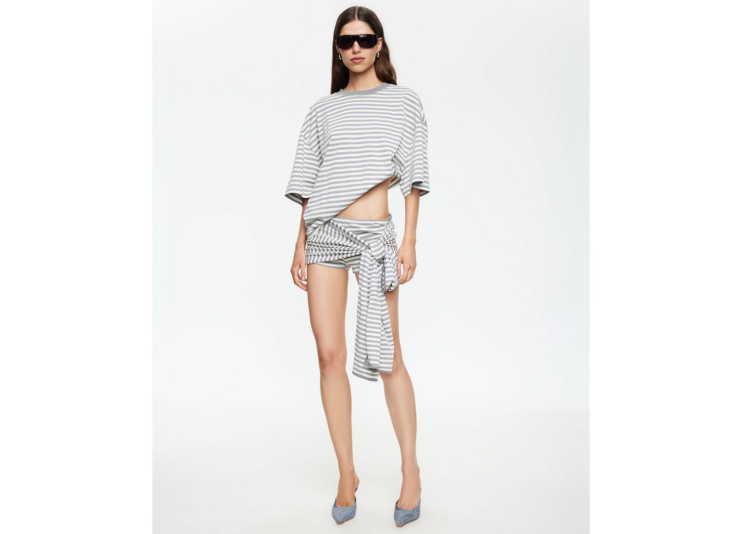 Women's Bloom Striped Crewneck T-Shirt