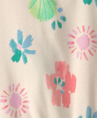 Комбинезон Carter's Cotton Snap-Up Romper для девочек-малышей — фото 4