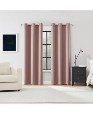 Sheridan Magnetic Closure Blackout Grommet Curtain Panel Pair