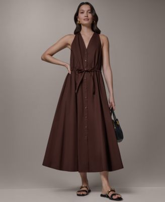 Women's Brown Fit & Flare Dresses | Macy's