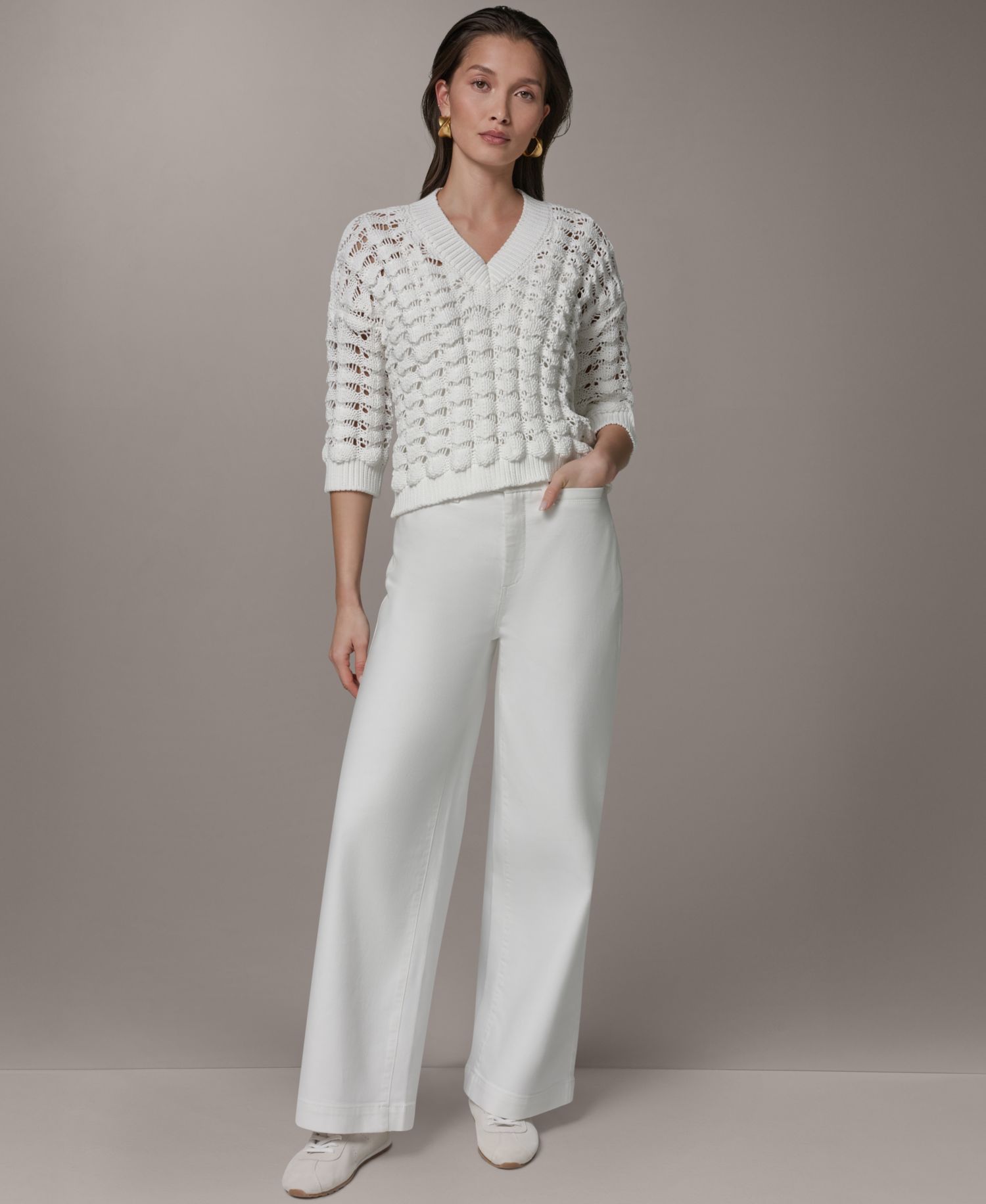 Women's V-Neck Sweater