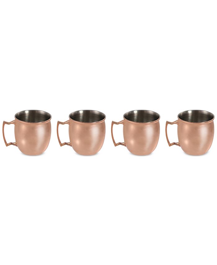 Studio Mercantile 4Pc. Mini Moscow Mule Shot Glasses, Created for Macy's Macy's