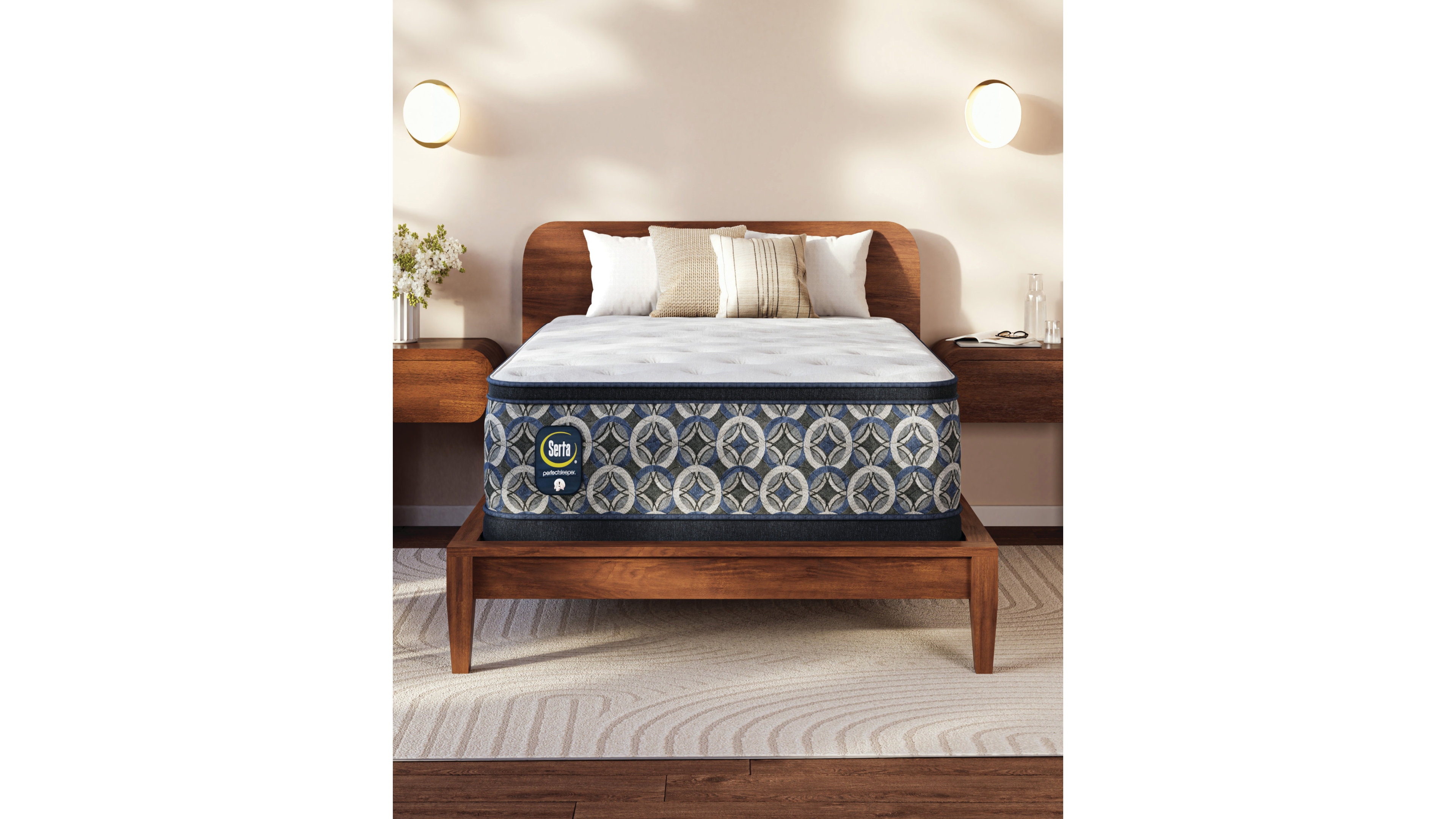 Serta Perfect Sleeper Cascade Canyon 14" Plush Pillow Top Mattress, Full