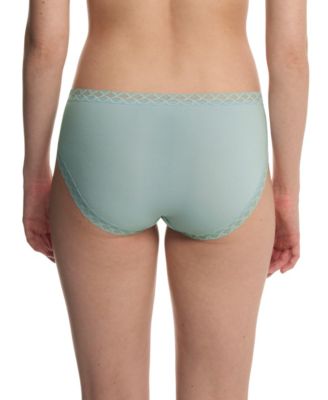 Women's Bliss Lace-Trim Cotton French-Cut Brief Underwear 152058