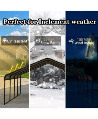 10x20 ft. Stainless Steel Carport Shelter