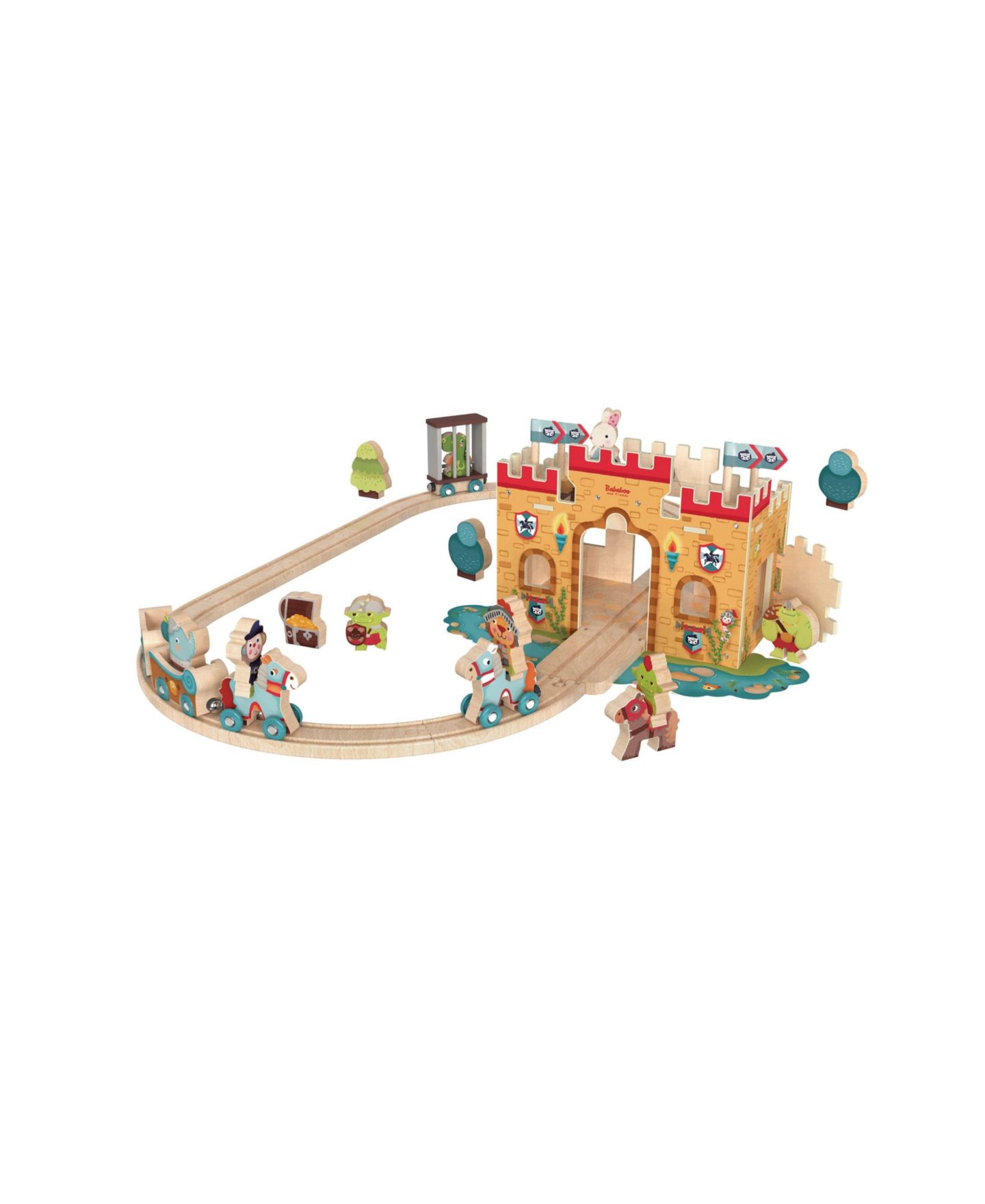 Детский игровой набор Bababoo and friends Castle Play World, цвет: Open Miscellaneous — фото 5