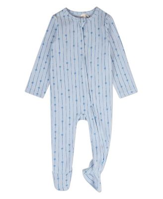 Baby Girls Star Light, Star Bright Pointelle Footie