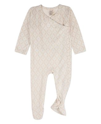 Baby Boys Harlequin Diamond All Over Print Footie