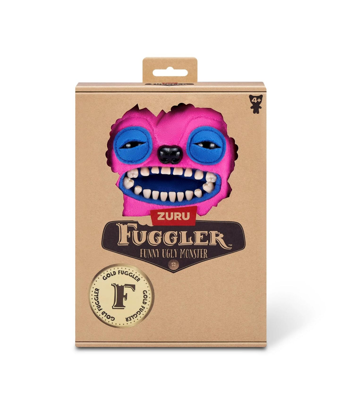 Детская мягкая игрушка Fuggler Greedy Grinner Ugly Monster Collectible 9" Plush — фото 2