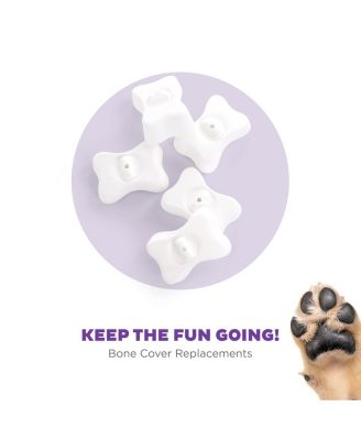 Paw N Play Interactive Dog Puzzle Level 2 Intermediate Enrichment Treat Feeder Slow Eating Mental Stimulation