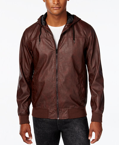 American Rag Men's Hooded Bomber Jacket, Only at Macy's