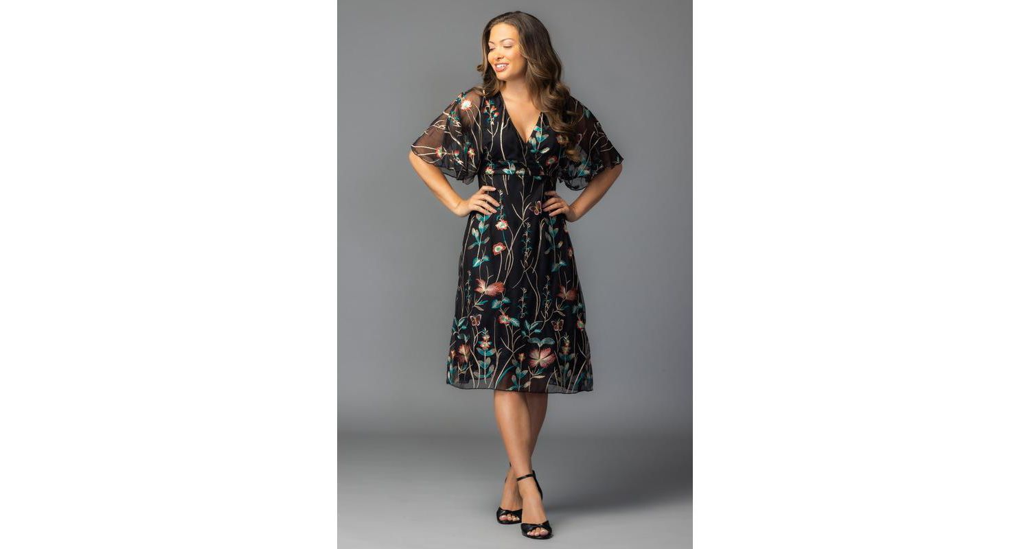Women's Sonnet Embroidered Cocktail Dress