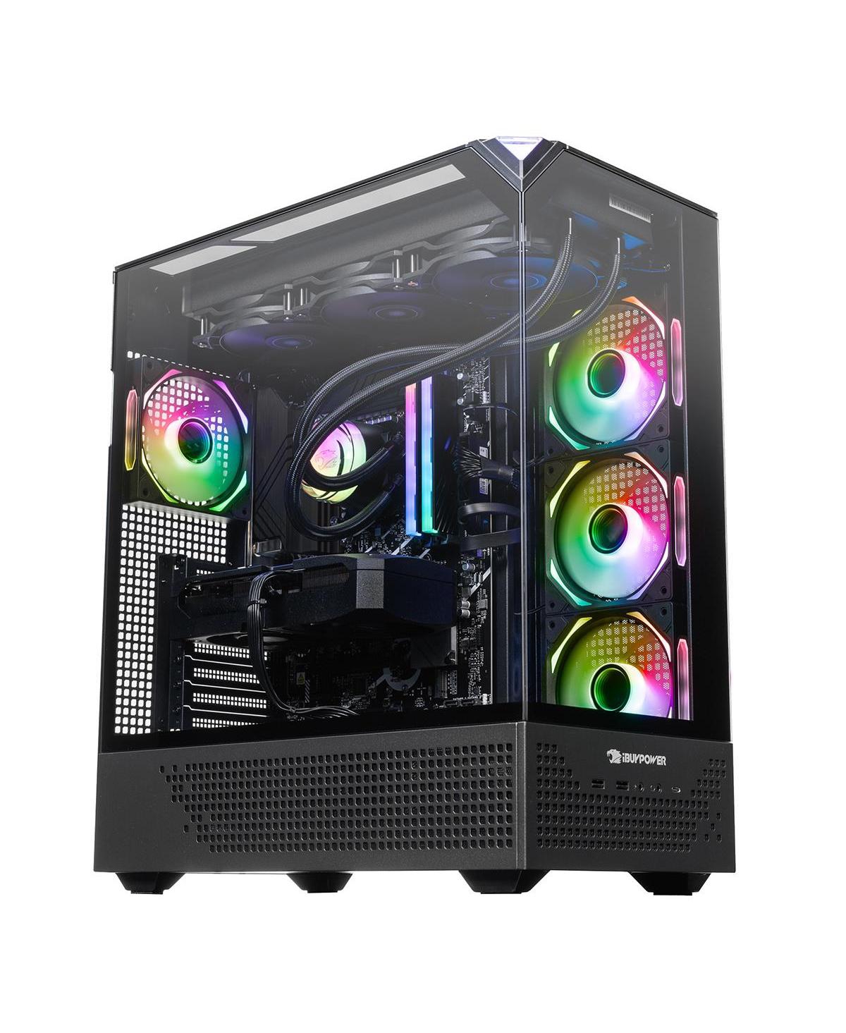 iBUYPOWER Element Pro EPBA7R97XT02 Liquid Cooled Gaming Desktop Computer, Amd Ryzen 7 9800X3D 4.7GHz, 32GB Ram, 2TB Ssd, Amd Radeon Rx 9070 XT 16GB,