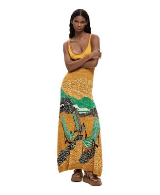 Women's Jacquard Strap Dress