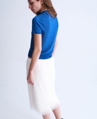 Selection Women's Lyocell Polo-Neck Sweater