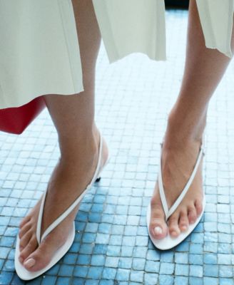 Selection Women's Straps Heeled Leather Sandals