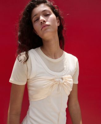 Selection Women's Satin Bandeau Top