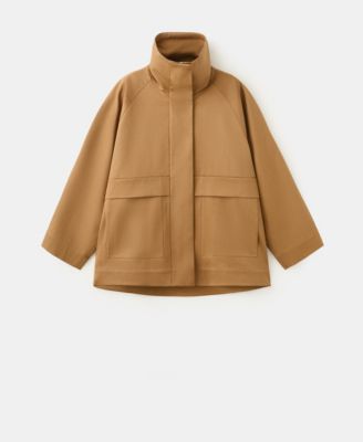 Selection Women's Oversized Funnel Neck Jacket
