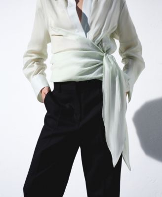 Selection Women's Straight-Fit Suit Pants