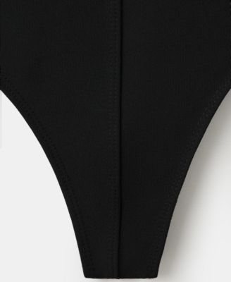 Selection Women's Open Back Fitted Bodysuit