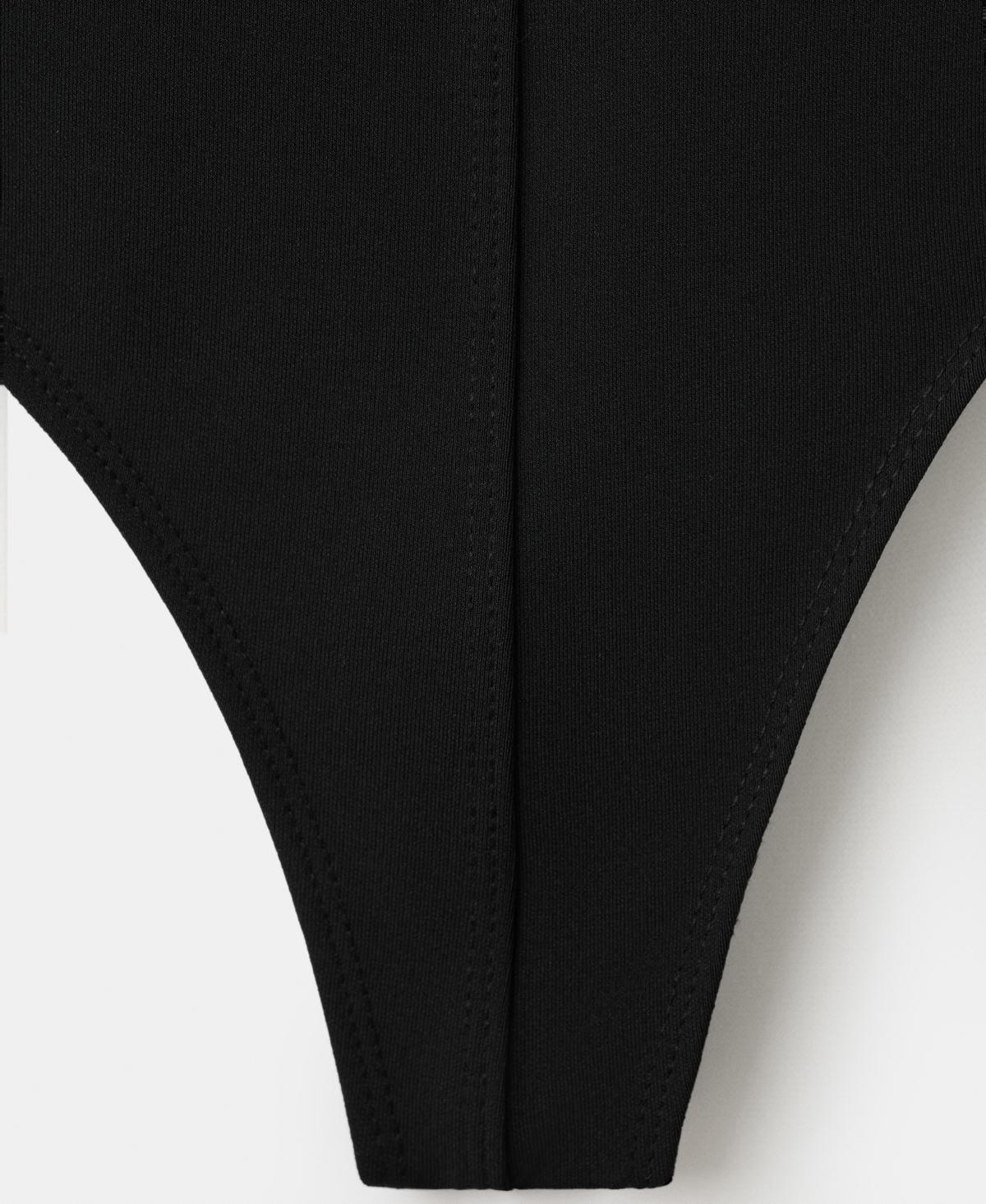 Selection Mango Women's Open Back Fitted Bodysuit