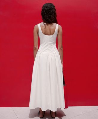 Selection Women's Flared Midi-Dress