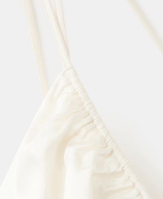 Selection Women's Adjustable Ruched Satin Dress