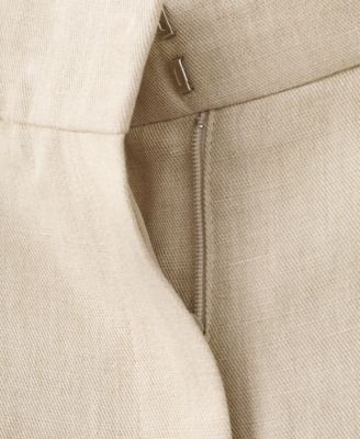 Selection Women's Straight Mid-Rise Suit Pants