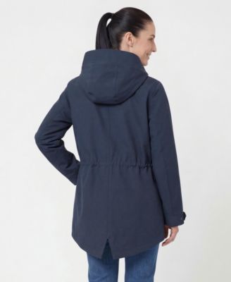 Women's Stand Collar Trench Coat Windbreaker