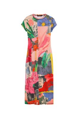 Women's Printed fitted dress