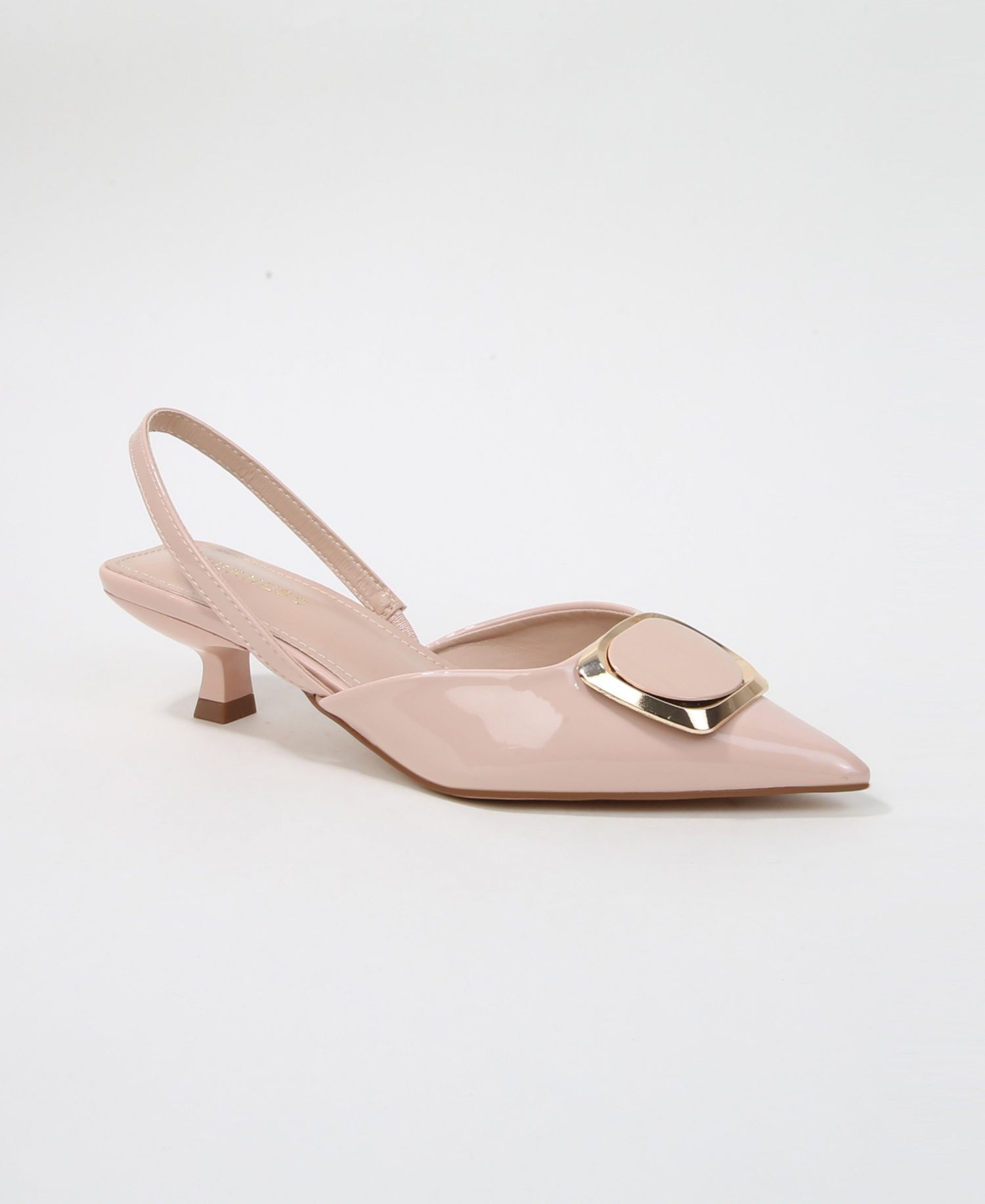 Geometric Women's Ornament Slingback Heels