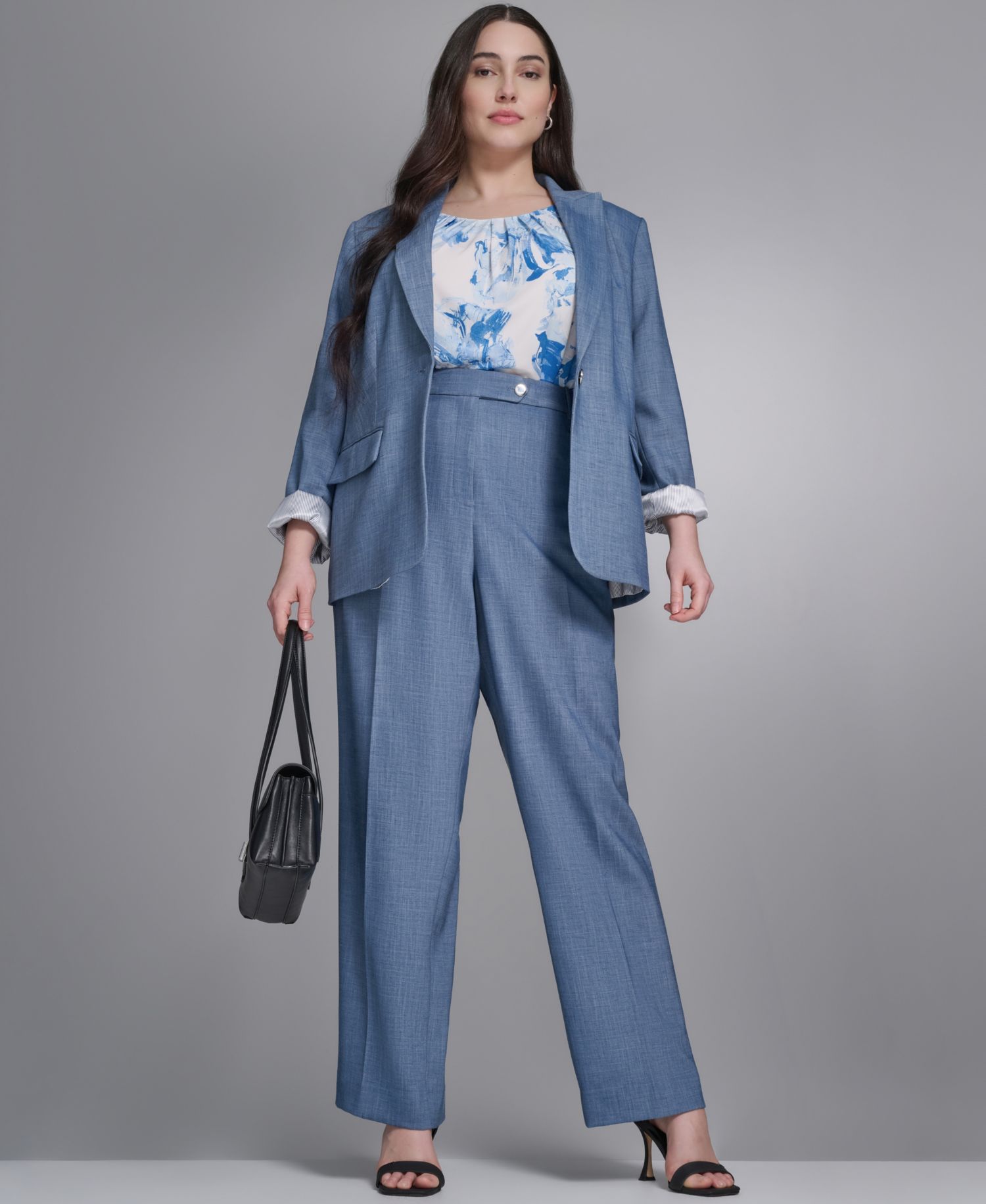 Plus Size Modern Fit High-Waist Pants