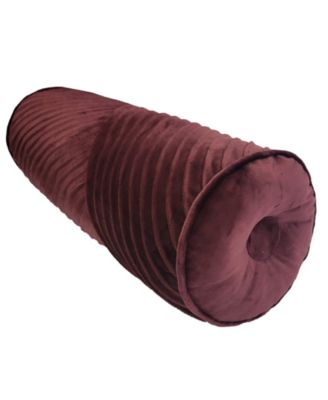 Chelsea Spliced Neckroll Decorative Pillow, 7" x 18"