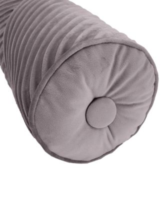 Chelsea Spliced Neckroll Decorative Pillow, 8" x 24"