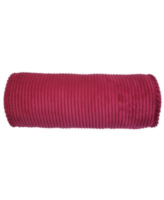 Bowery Corduroy Neckroll Decorative Pillow, 8" x 24"