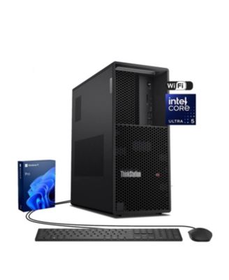 ThinkStation P3 Workstation Desktop Intel Core Ultra 5 64GB RAM Intel Graphics 2TB SSD Storage Windows 11 Pro