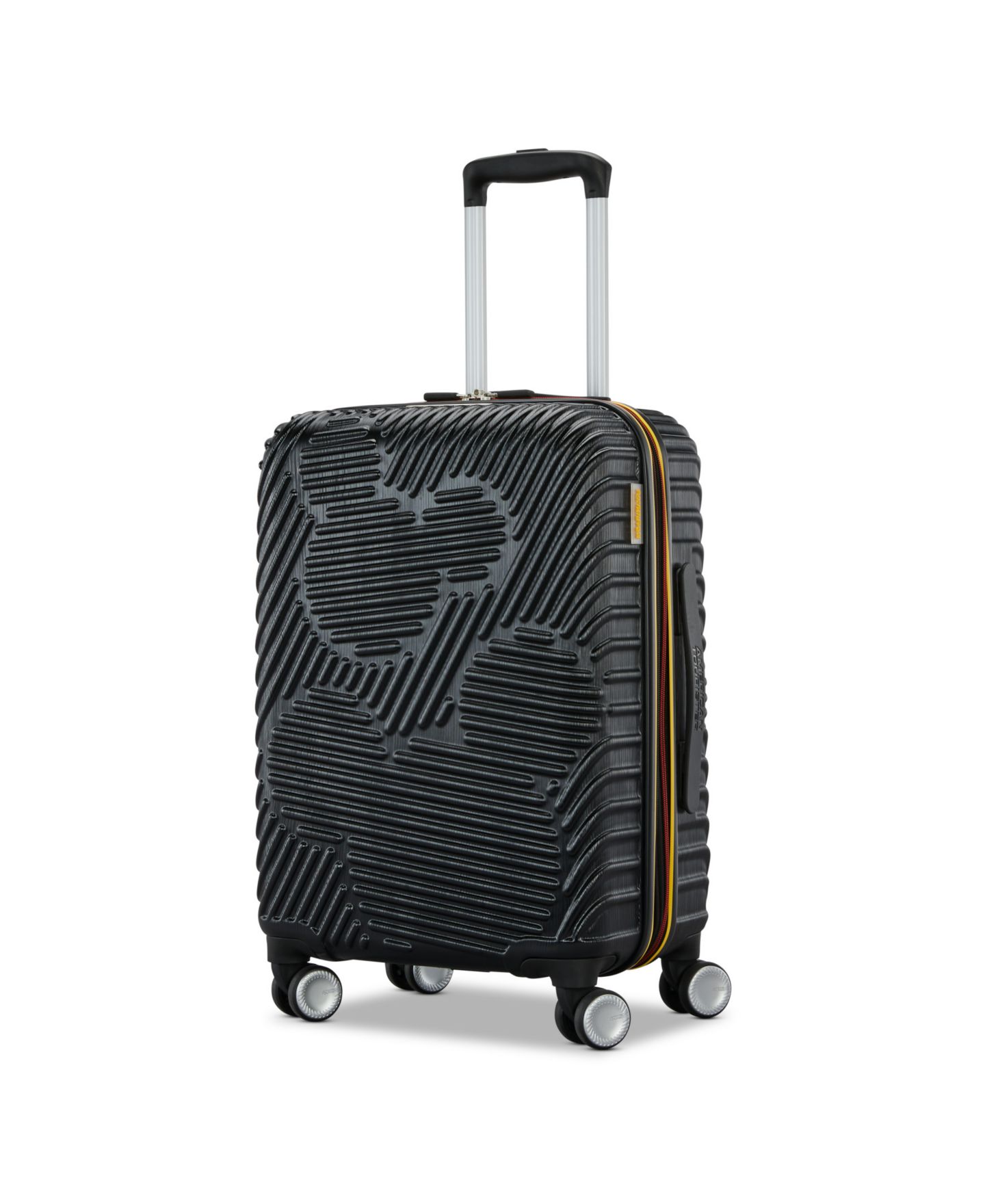 Чемодан Disney by American Tourister Mickey Hardside Carry-On Spinner, цвет: Чёрный — фото 4