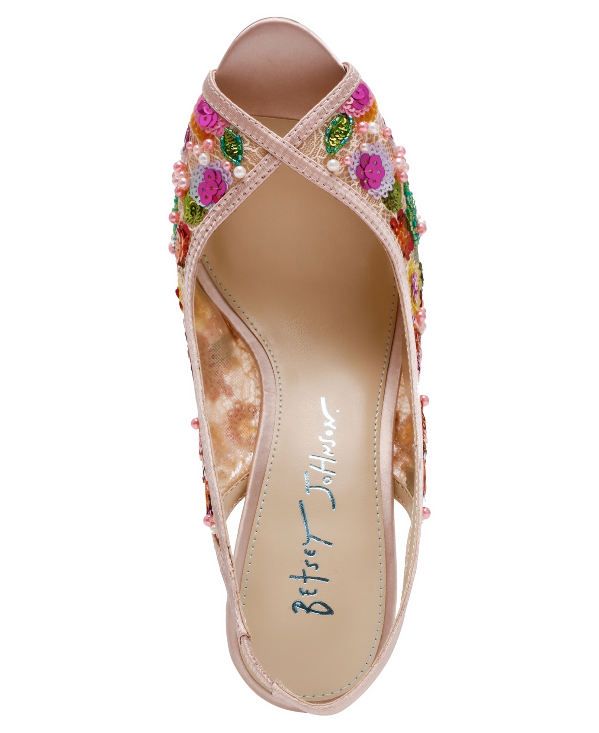Betsey Johnson Women's Gerri Slingback Evening Sandals