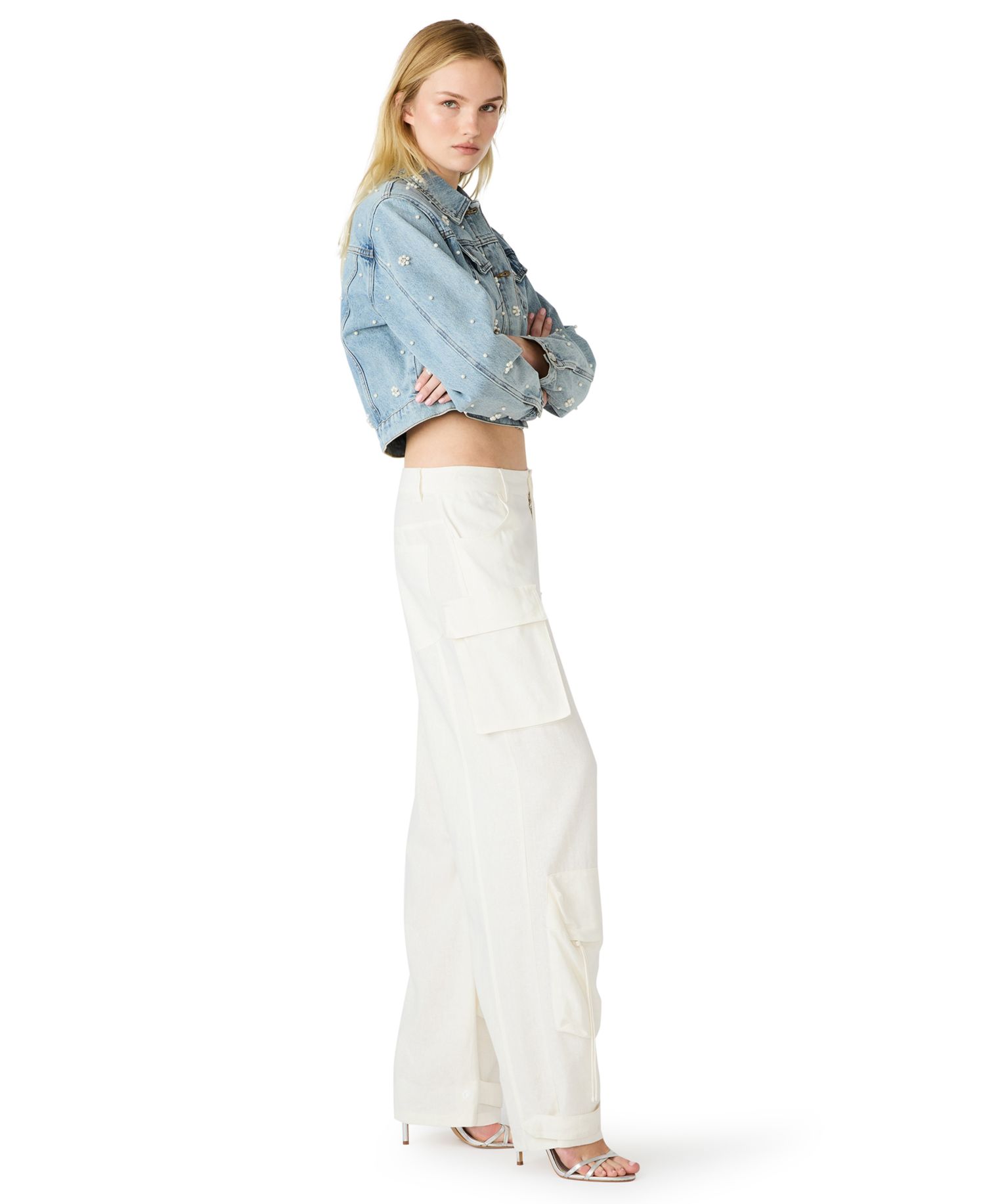 Women's Linen-Blend Duo Pant