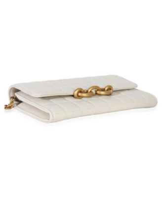 Crema Soft Calfskin Le Maillon Wallet On Chain