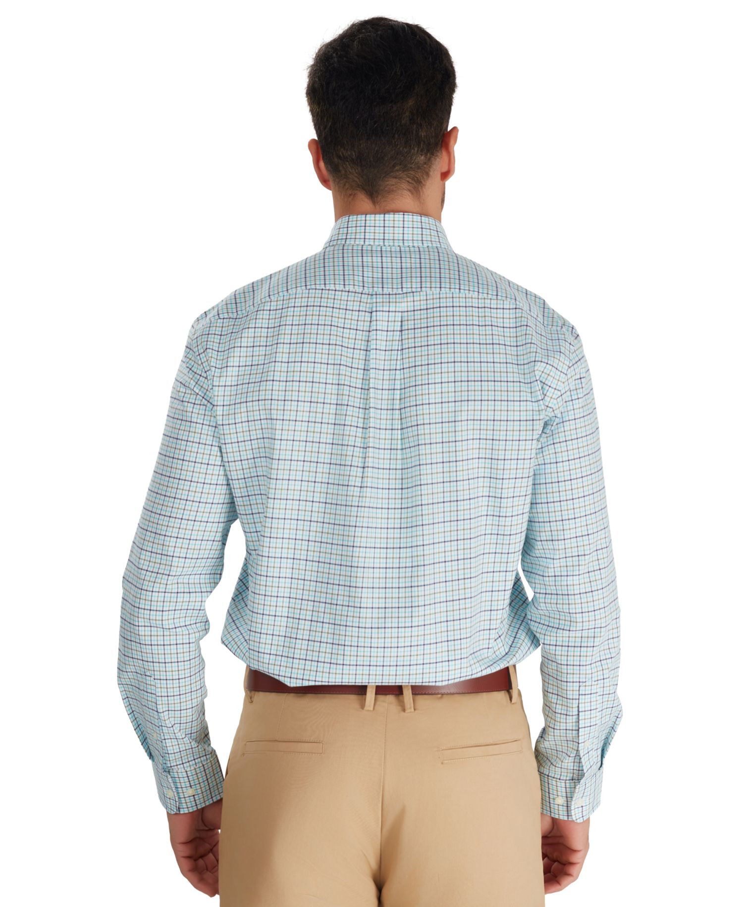 Men's Fashion Poplin Henry Shirt