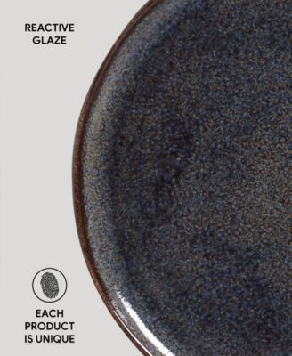 Stoneware Buffet Dinner Plates, Set of 6