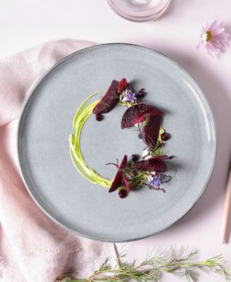 Stoneware Buffet Dinner Plates, Set of 6