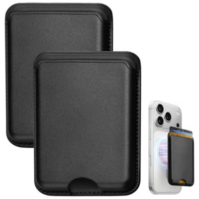 2-Pack Leather MagSafe 3 Card RFID Wallet