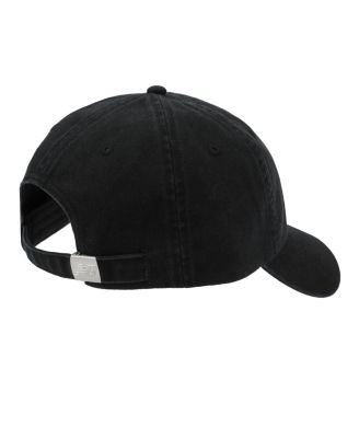 Men's Panel Stacked Logo Adult Black Hat